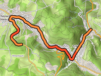 Wittenbach vanuit Triberg Im Schwarzwald