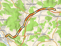 Wittschauer Höhe desde Wernberg-Köblitz
