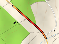Wolfartsweiler strasse from Bolstern