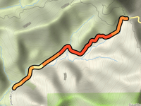 Wolfpen Gap von Lake Winfield Scott