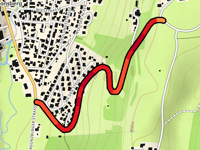 Wolfsersteig von Ronsberg