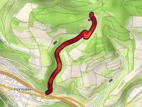 Wolftalstrasse from Hornussen