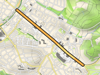 Würzburger Strasse von Park Schöntal