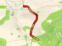 Yearsley Moor Bank przez Thorpe Lane