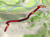 Yr Ochr depuis Froncysyllte par Alma Road