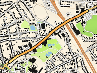 Zeitstrasse von Siegburg