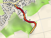 Ziegelberg über Burgstrasse