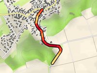 Ziegelberg über Ziegelbergstrasse