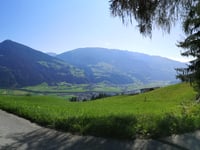 Zirmstadl da Ried via Zillertaler Höhenstrasse