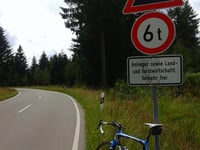Zuflucht von Oppenau über Kniebisstrasse