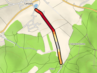 Zum Sportplatz desde Letzau
