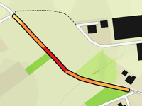 Zur Hüggelschlucht da Osnabrücker Strasse