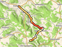 Zwerchberg von Stublang über Kümmersreuth